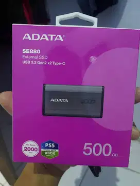 ADATA SSD EXTERNAL SE880 500GB Warna Grey