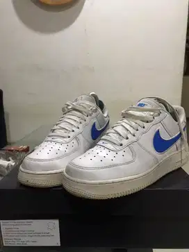 Sepatu Air Force 1 White Blue