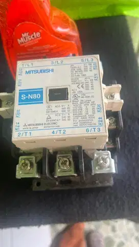 Contactor Mitsubishi S-N80 SN-80 110V Original Made in Japan