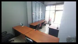 Kantor Strategis Untuk 4-5 Orang Bisa Bulanan Dengan Fasilitas Lengkap