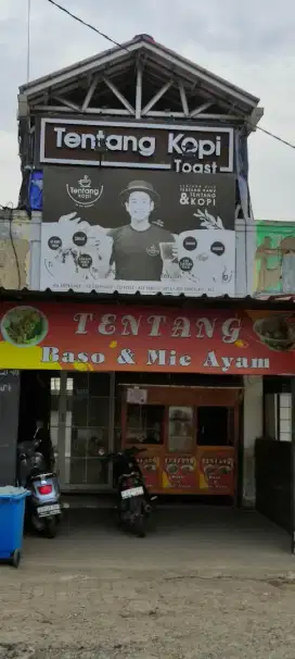 Dijual gedung kios 2 lantai di mangun jaya tambun