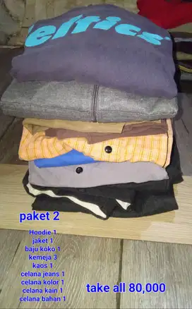 Take all preloved pakaian pria