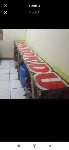 Meja kayu jual cepat
