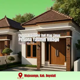 Tropis Bali Atap Limas, 200 Meter Akses Jl Solo-Semarang, SHM