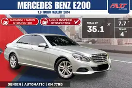 MERCEDES BENZ E200 2014 FACELIFT LOW KM.77RB & PAJAK PANJANG #F4ST