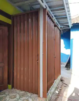 Rolling door folding gate pintu pengaman