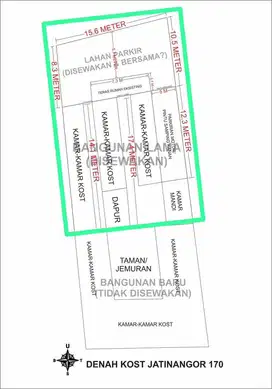 DISEWAKAN TEMPAT USAHA STRATEGIS MAINROAD JL JATINANGOR