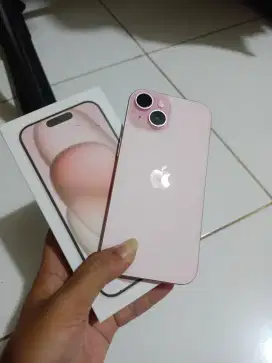 iPhone 15 128gb fullset mulus no minus