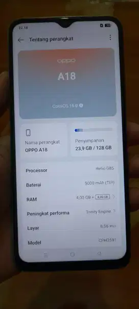 Oppo A18 4+4/128 NOMINUS