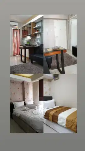 SEWA APARTEMEN BASURA TIPE 2BR FURNISH DIATAS MALL