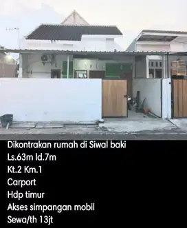 Di kontrakan Rumah Gentan Solo