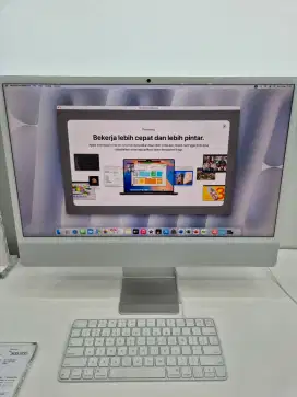 24 inci  Layar Retina 4.5K Hemat s/d 500.000 16/256GB GPU 10core
