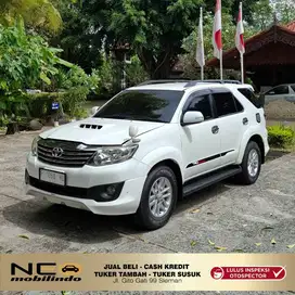 [ Garansi Mesin, Matic s/d 2 Th ] FORTUNER 2.5 G VNT TRD SOLAR 2012