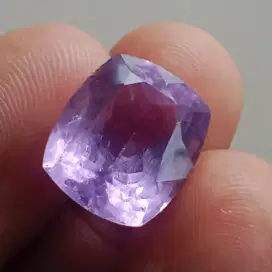 Kristal ungu cubung amethyst asli