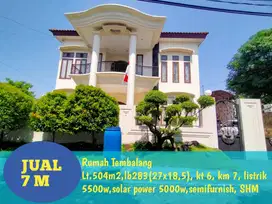 Rumah mewah siap huni full furnish di Tembalang