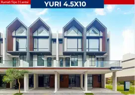 OSAKA RESIDENCES PIK2 DIJUAL YURI UK 4.5X10 3T 3+1KT LOKASI STRATEGIS
