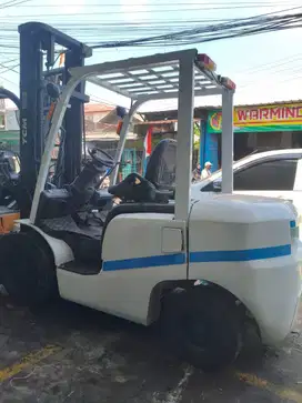 Forklift TCM 3 Ton,Matic,Tiang 3 Meter,Mesin Isuzu C240,Tahun 2019