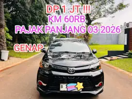 TDP 1 JT AJA KM 60RB TOYOTA AVANZA 1.3 VELOZ AT 2017 PAJAK PANJANG
