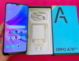 Oppo A78 5G Ram 8+4/128gb fullset