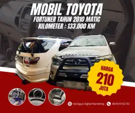 Toyota Fortuner 2.5G Diesel – Tahun 2010 (Matic)
