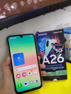 Samsung A26 5G 8/256 Fulset ori garansi panjang