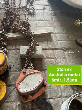 Chain blok original lawas