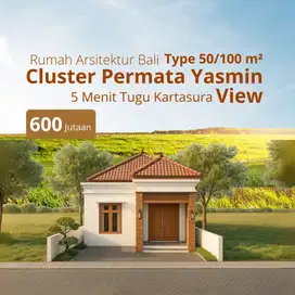 Rumah Menawan Arsitektur Khas Bali di Cluster Permata Yasmin