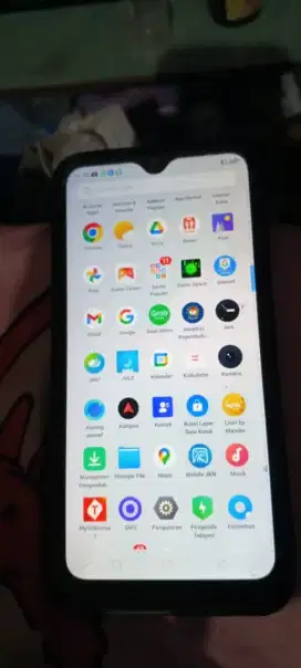 Dijual realme c2 minus lcd retak