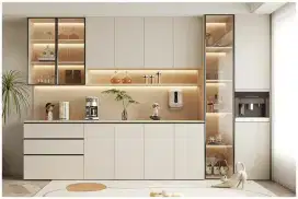 Jasa pembuatan interior kitchen set