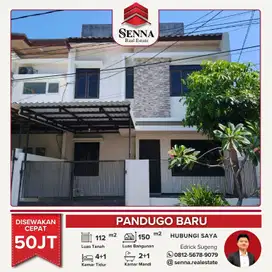 DISEWAKAN CEPAT BUTUH UANG RUMAH BAGUS SIAP HUNI PANDUGO BARU