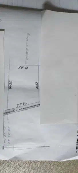 9087 Sewa lahan 2230 m2 buat kafe , alfa indo mart padel pinggir jalan
