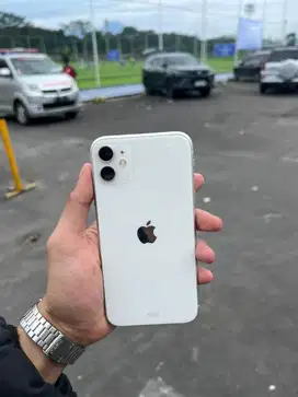 iphone 11 128 white ibox second