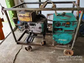 Denyo D300  1 set  mesin dompeng siap kerja
