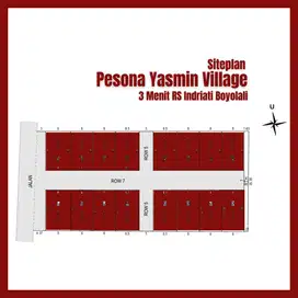 200 Meter Akses Jalan Solo-Semarang, SHM, Row 7 meter