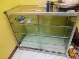 Etalase Bekas ex warung sembako