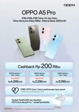 PROMO OPPO A5PRO KREDIT DP 0