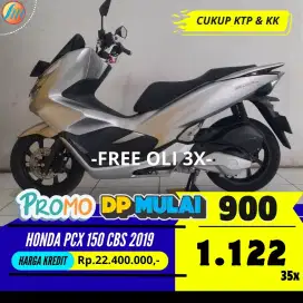 DP 900RIBU HONDA PCX 150 CBS 2019 ANGSURAN SANGAT TERJANGKAU PAJAK ON