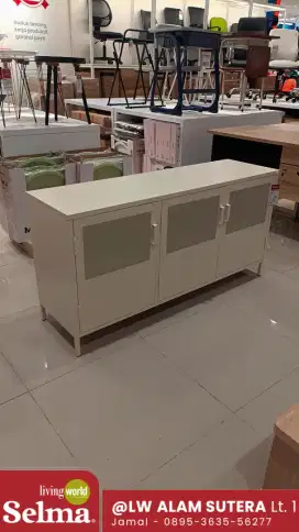 SELBY HIGH TV STAND CREAM
