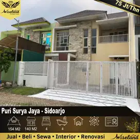 Disewakan Rumah Puri Surya Jaya Gedangan Sidoarjo
