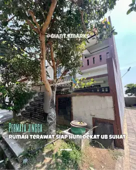 Rumah terawat di permata jingga Suhat Lowokwaru Malang