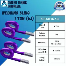 WEBBING SLING 1 TON (6.1) - AMEKO