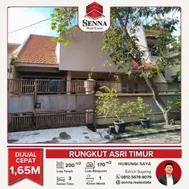DIJUAL CEPAT BUTUH UANG RUMAH BAGUS RUNGKUT ASRI TIMUR