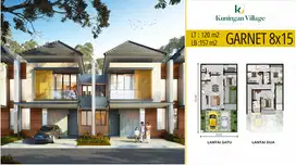 DIJUAL RUMAH KUNVIL PIK2 TIPE GARNET 8X15 2LT 4+1KT LOKASI STRATEGIS