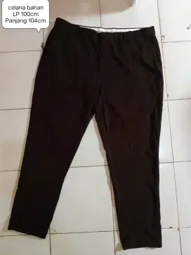 Celana bahan coklat