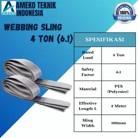 WEBBING SLING 4 TON (6.1) - AMEKO