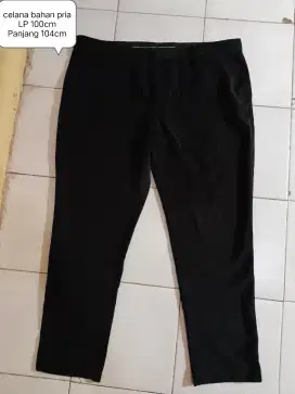 Celana bahan hitam
