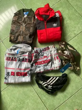 borongan jaket adidas dan tas adidas
