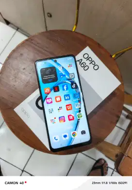 Oppo A60 8/256 garansi panjang Fullset ori