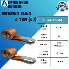 WEBBING SLING 6 TON (6.1) - AMEKO