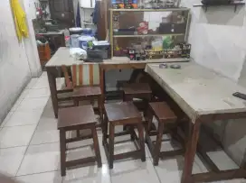 Jual Cepat Etalase Meja Kursi